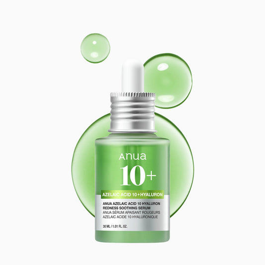 ANUA Azelaic Acid 10 Hyaluron Redness Soothing Serum nuo paraudimo