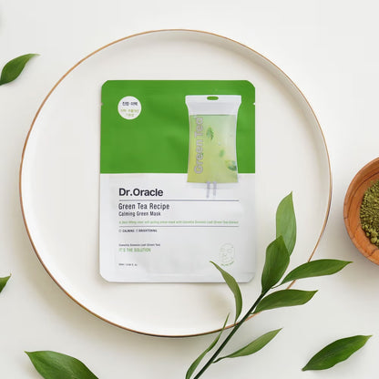 Dr. Oracle Green Tea Recipe raminamoji veido kaukė