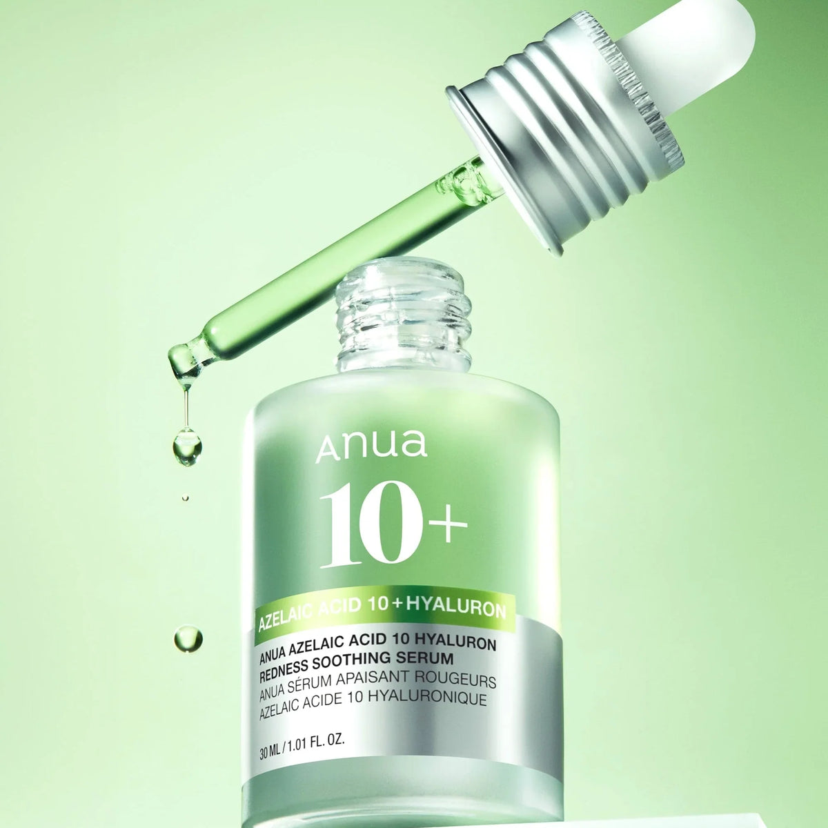ANUA Azelaic Acid 10 Hyaluron Redness Soothing Serum nuo paraudimo