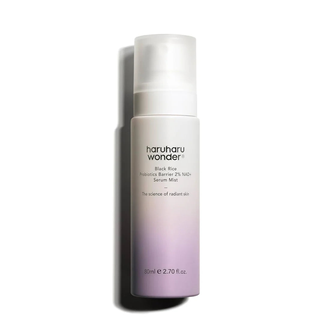haruharu wonder Black Rice Probiotics Barrier 2% NAD+ Serum Mist nuo silpno odos barjero