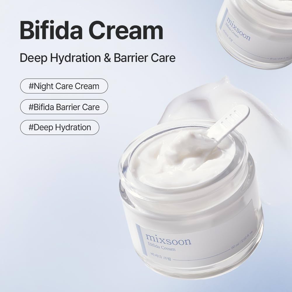 mixsoon Bifida Cream veido kremas