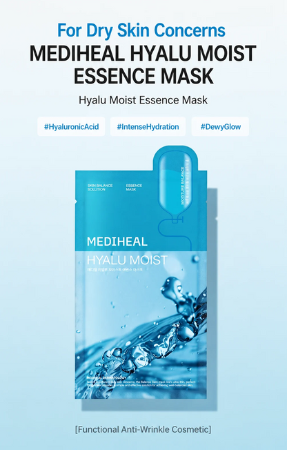 Mediheal Essential Mask lakštinė veido kauke, 24 ml