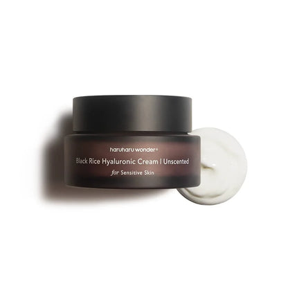 Haruharu wonder Black Rice 10 Hyaluronic Cream Unscented bekvapis veido kremas
