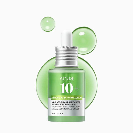 ANUA Azelaic Acid 10 Hyaluron Redness Soothing Serum serumas nuo paraudimo | haru.lt