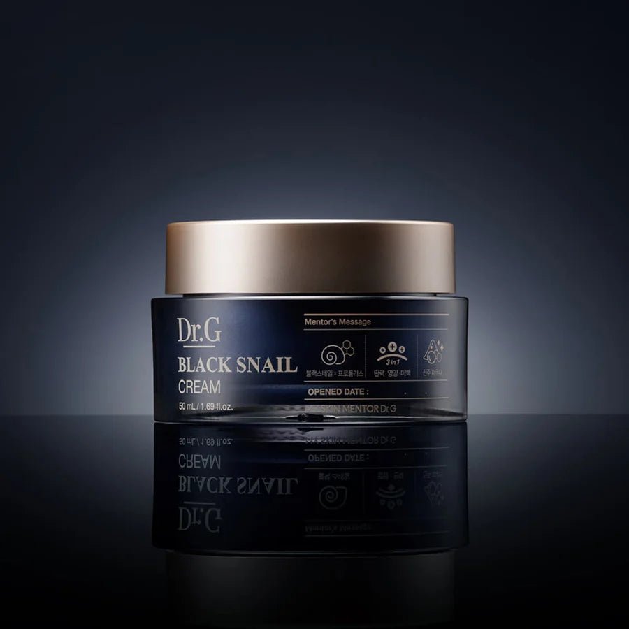 Dr.G Black Snail Cream stangrinantis, maitinantis veido kremas - haru
