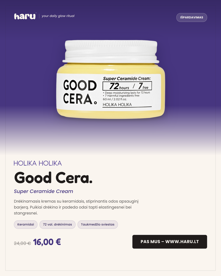 💛 Holika Holika Good Cera Super Ceramide Cream 💜
