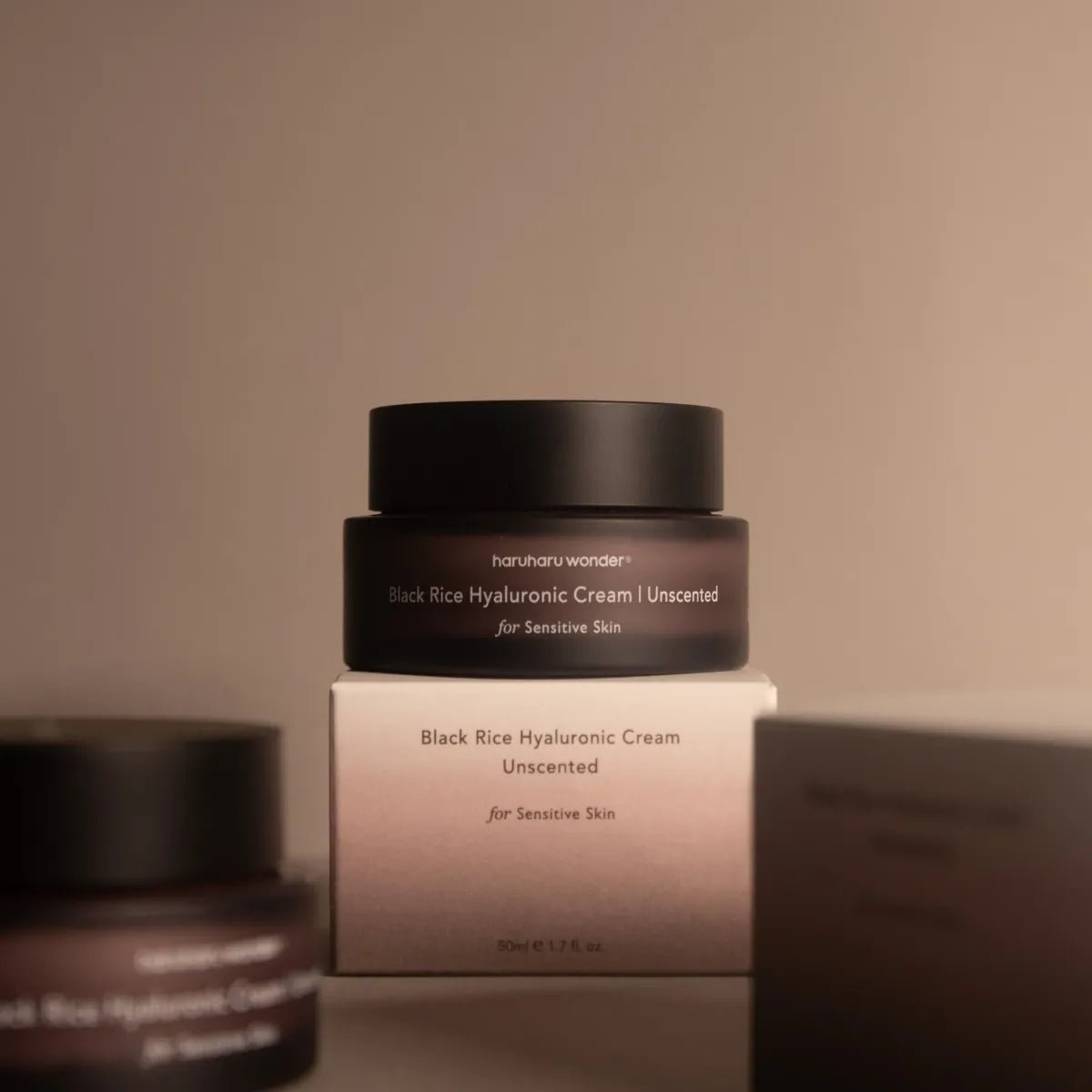 Haruharu wonder Black Rice 10 Hyaluronic Cream Unscented bekvapis veido kremas | haru.lt