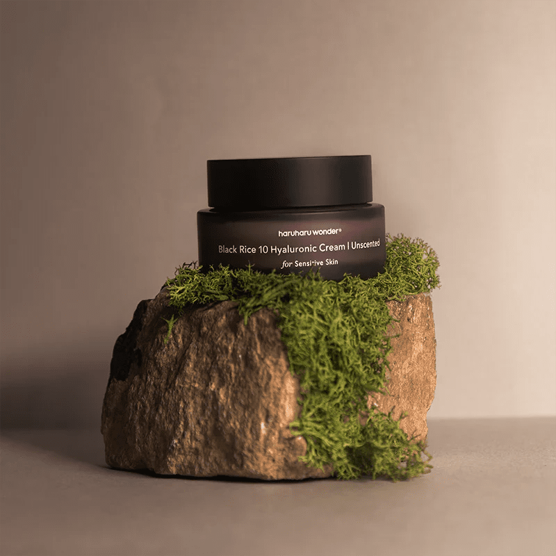 Haruharu wonder Black Rice 10 Hyaluronic Cream Unscented bekvapis veido kremas | haru.lt