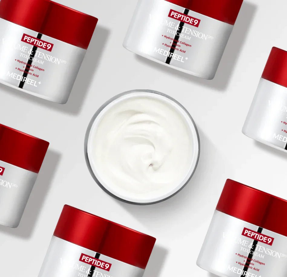 MEDIPEEL Peptide 9 Volume and Tension Tox Cream PRO veido kremas - haru.lt