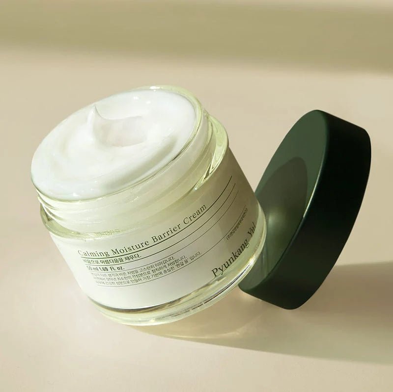 Pyunkang Yul Calming Moisture Barrier Cream kremas jautriai odai - haru.lt | Korėjietiška kosmetika internetu – K-Beauty