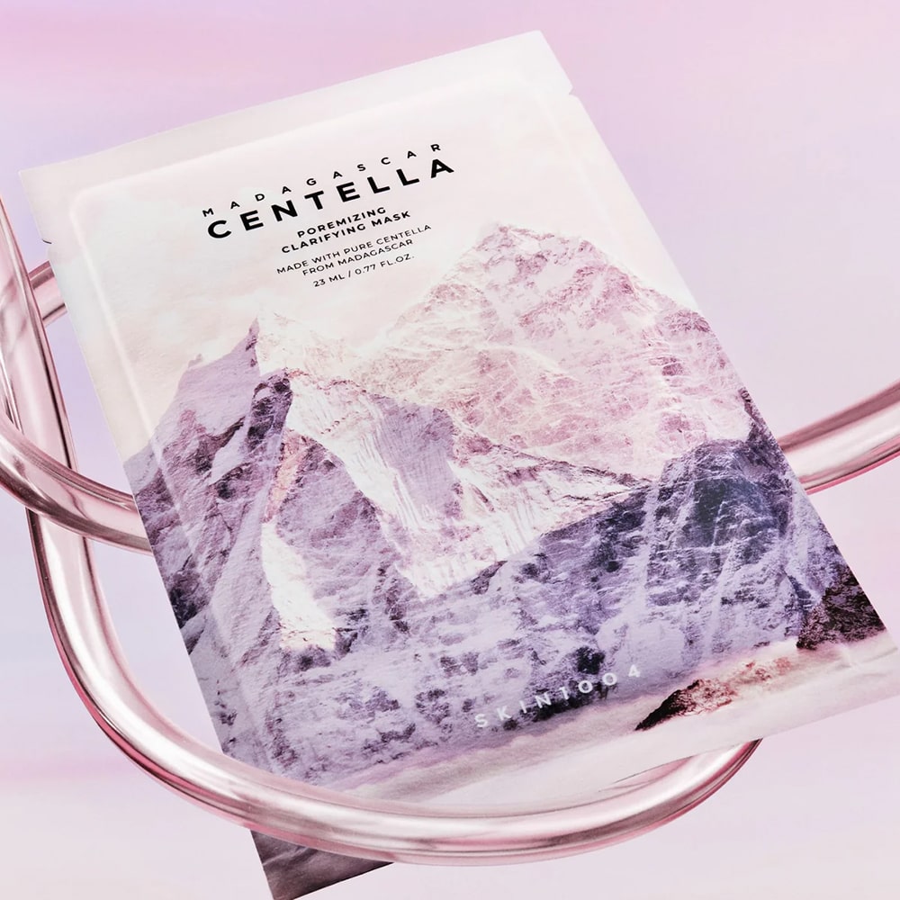 SKIN1004 Madagascar Centella Poremizing Clarifying Mask veido kaukė