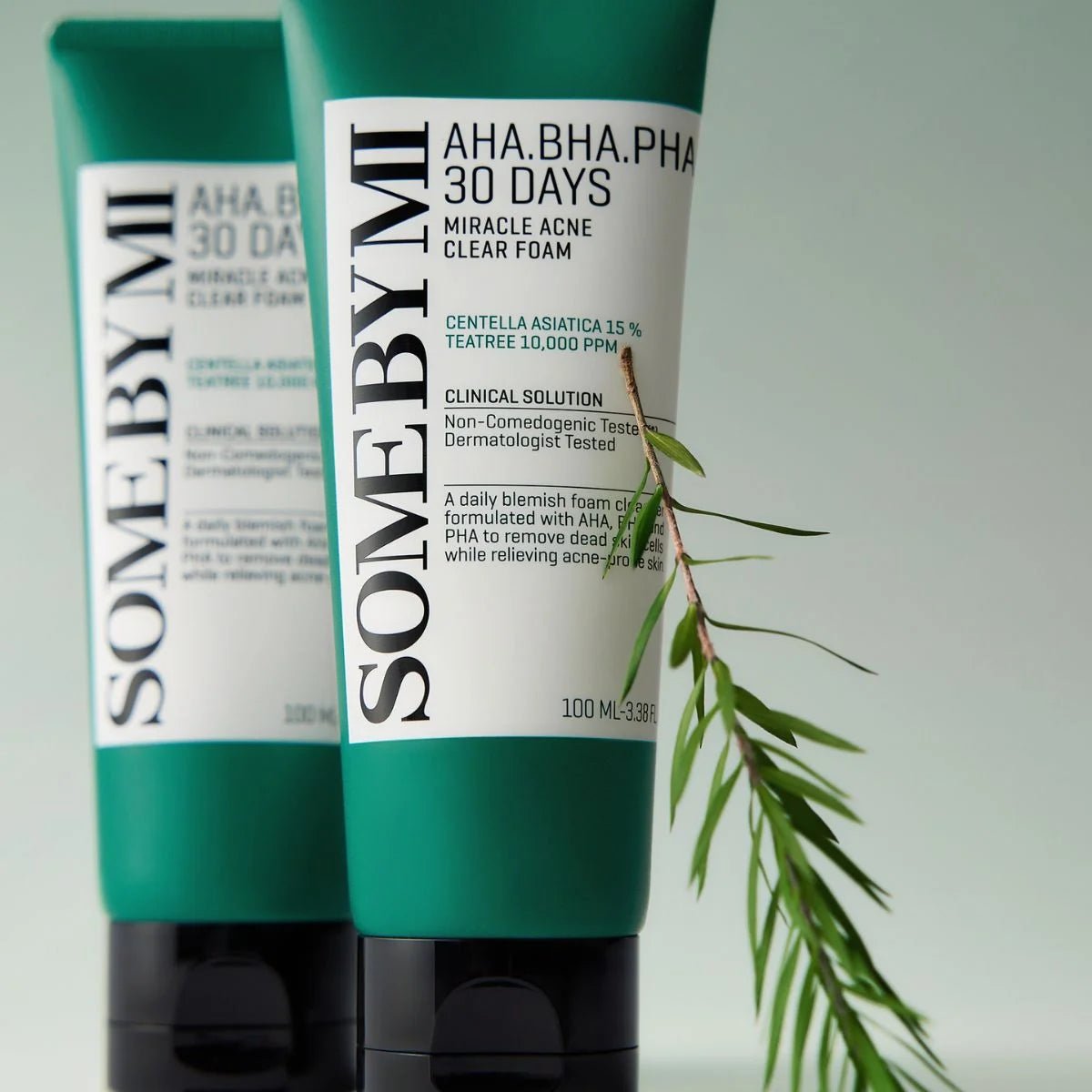 SOME BY MI AHA-BHA-PHA Miracle Acne Clear Foam veido prausiklis | haru.lt
