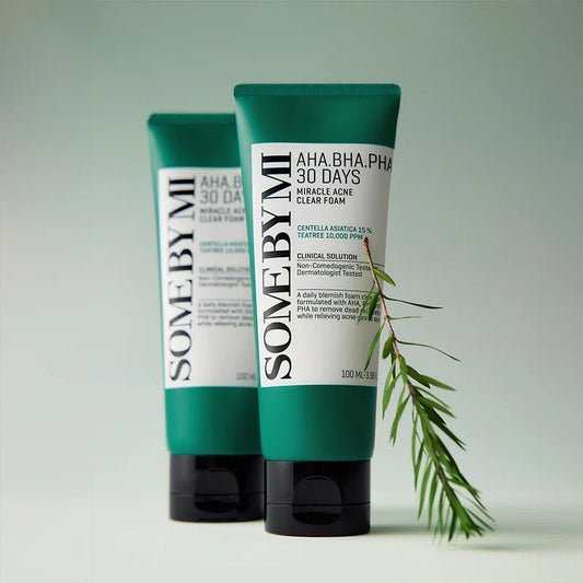 SOME BY MI AHA-BHA-PHA Miracle Acne Clear Foam veido prausiklis | haru.lt