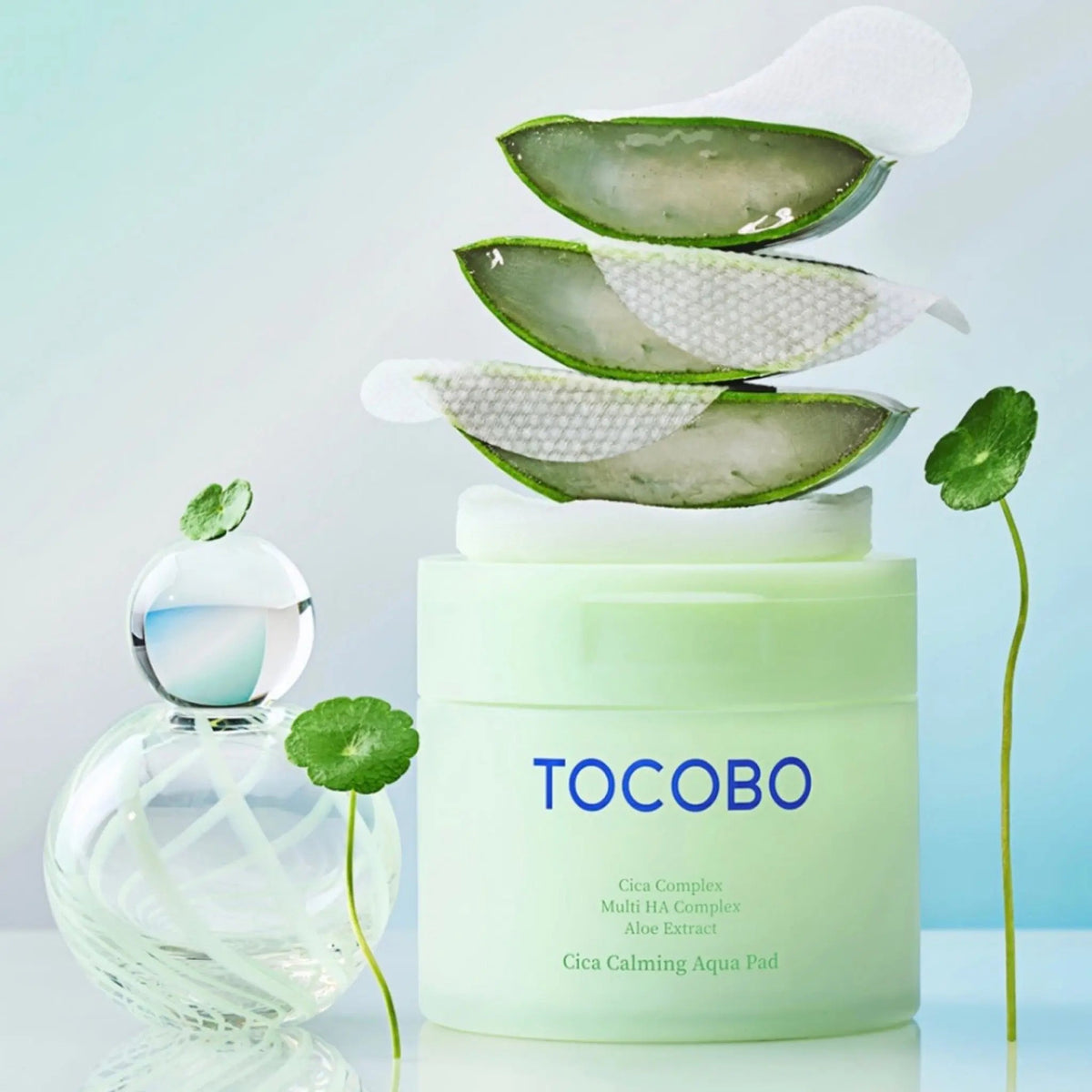 TOCOBO Cica Calming Aqua Pad tonizuojantis veido padeliai - haru