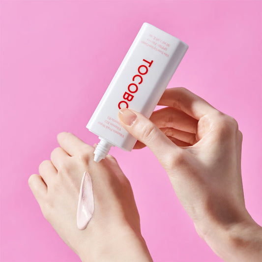 TOCOBO Vita Tone Up Sun Cream SPF50+ PA++++ - skaistinantis kremas nuo saulės - haru