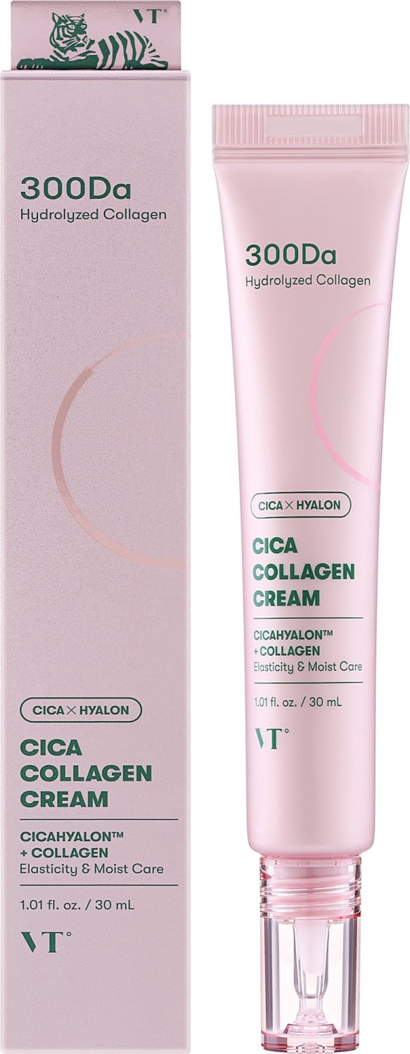 VT Cosmetics Cica Collagen Cream kremas - haru.lt | Korėjietiška kosmetika internetu – K-Beauty